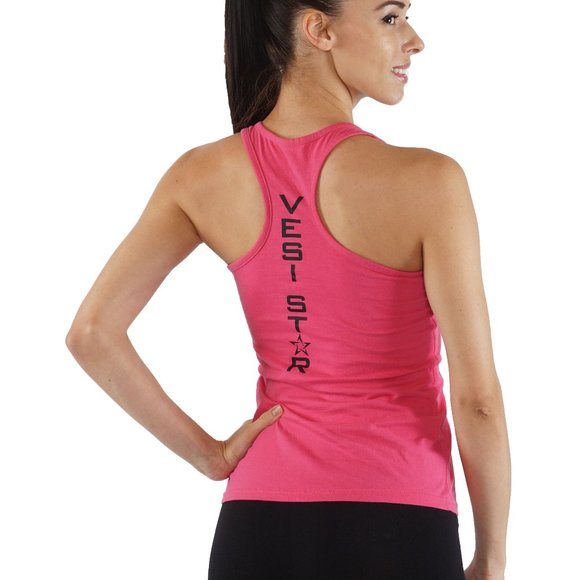 Cotton Tank Top Racer Back - Picture 2 of 4